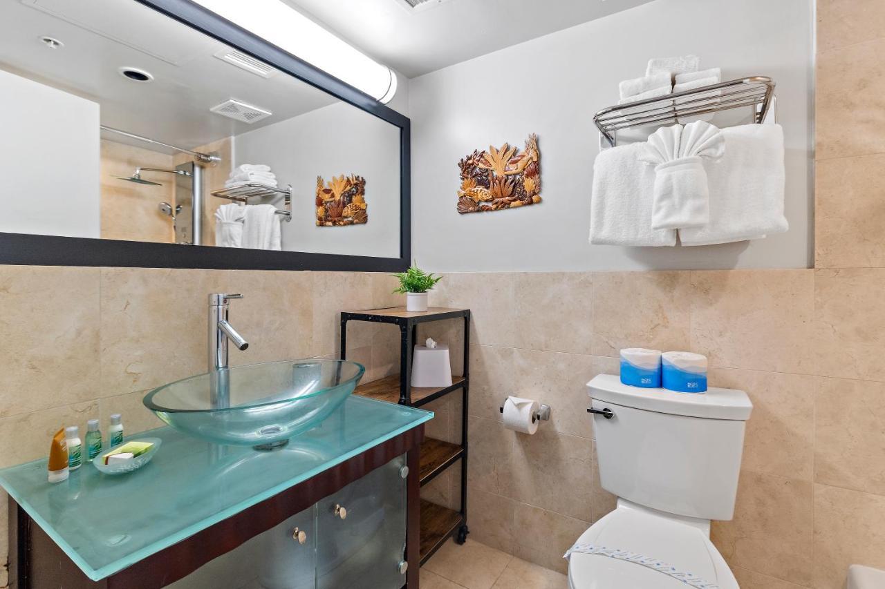 הונולולו Renovated With City View At Aqua Palms Waikiki מראה חיצוני תמונה