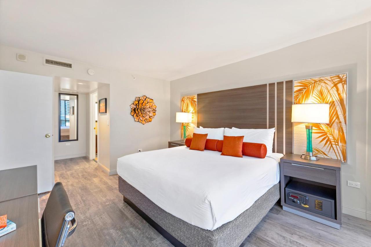 הונולולו Renovated With City View At Aqua Palms Waikiki מראה חיצוני תמונה