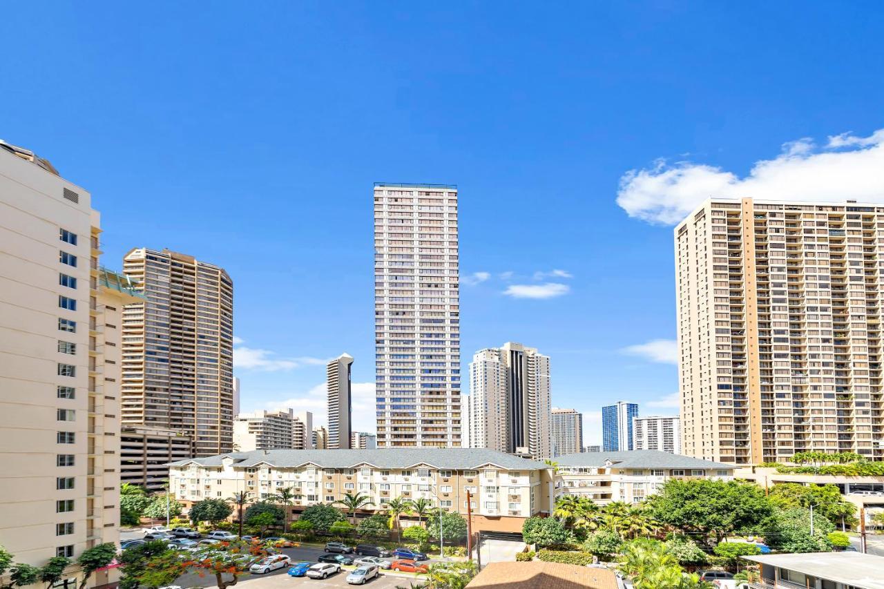 הונולולו Renovated With City View At Aqua Palms Waikiki מראה חיצוני תמונה