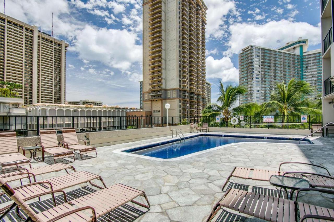הונולולו Renovated With City View At Aqua Palms Waikiki מראה חיצוני תמונה