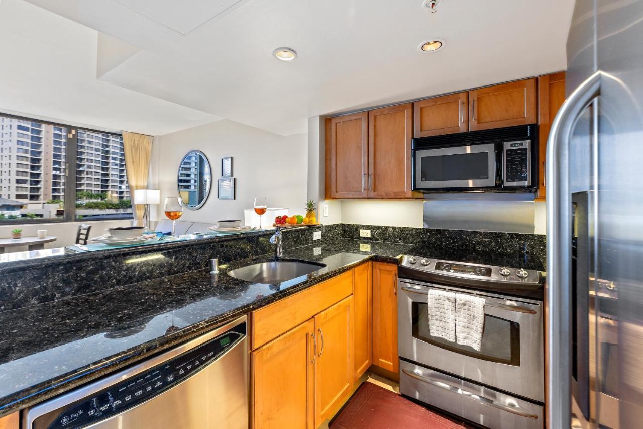 הונולולו Renovated With City View At Aqua Palms Waikiki מראה חיצוני תמונה