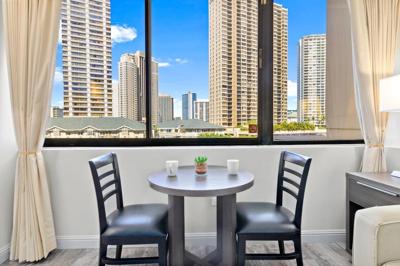הונולולו Renovated With City View At Aqua Palms Waikiki מראה חיצוני תמונה