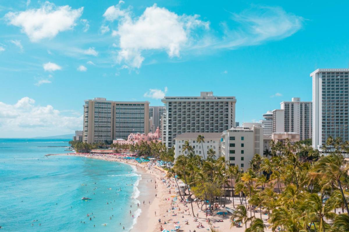 הונולולו Renovated With City View At Aqua Palms Waikiki מראה חיצוני תמונה
